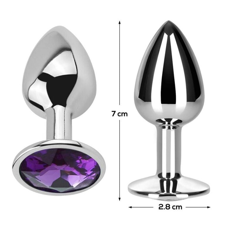 Afterdark Purple Amethyst Butt Plug Size S - Image 2
