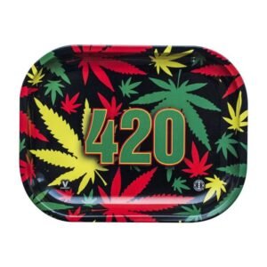 420 Rasta Metal Tray