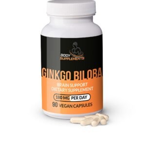 Body Supplements – Ginkgo Biloba Vega Caps 60mg (90 pieces)