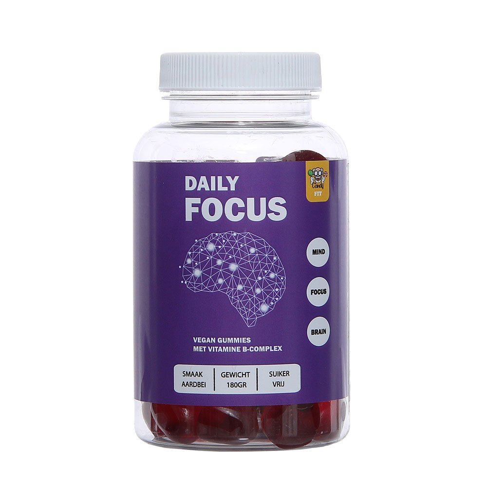 Daily Focus Gummies – 180 Gram